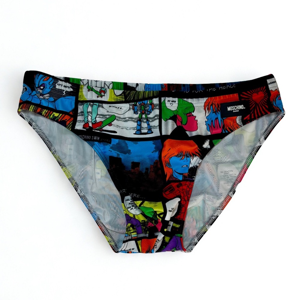 Moschino Men’s Swim Brief Size M NWT